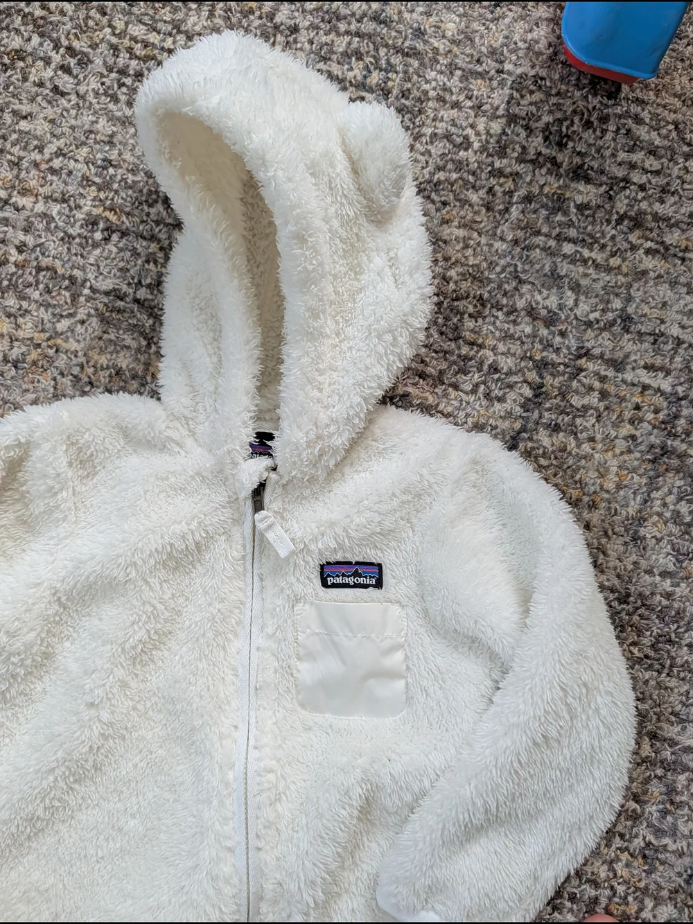 Patagonia Infant Furry Friends Bear Fleece Bunting 2T